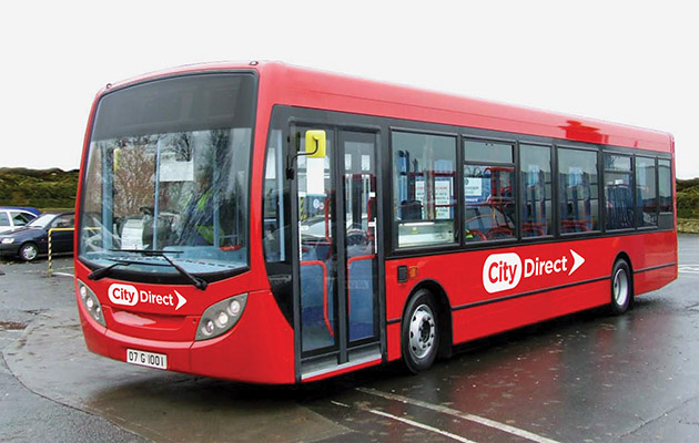 City Direct provides scheduled bus services on the west side of Galway city.)